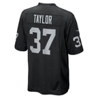 Trey Taylor Las Vegas Raiders Nike Team Game Jersey -  Black
