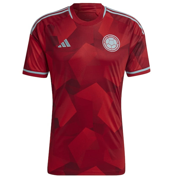 Colombia National Team adidas 2022/23 Away Replica Jersey - Red
