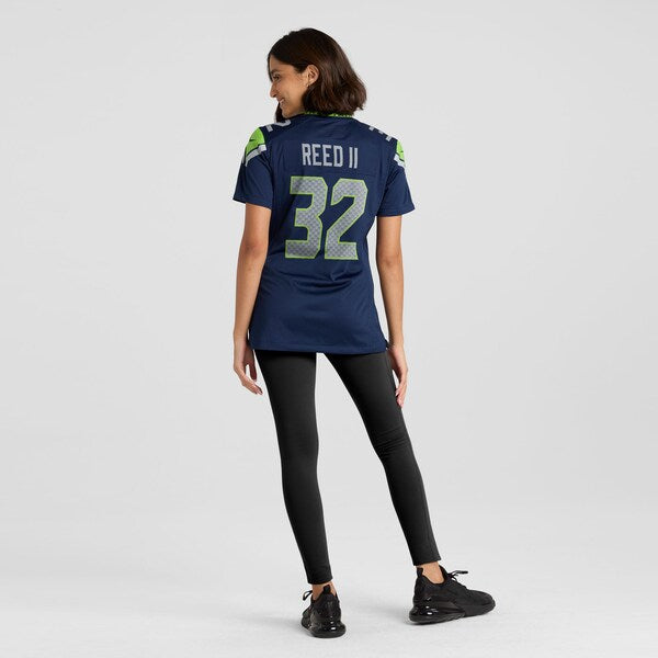 Jerrick Reed II Seattle Seahawks Nike Women's Team Game Jersey -  College Navy/Navy