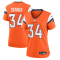 JL Skinner Denver Broncos Nike Women's Team Game Jersey -  Orange