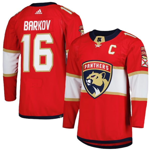 Aleksander Barkov Florida Panthers adidas  Primegreen Authentic Player Jersey - Red