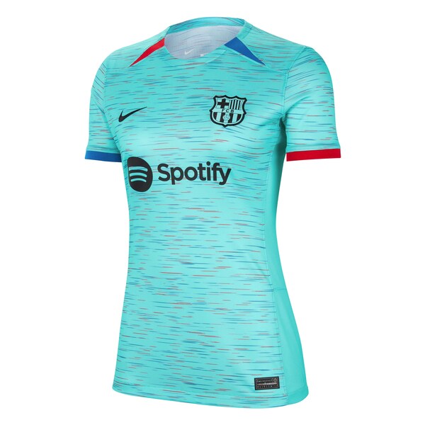 Ilkay Gündogan Barcelona Nike Women's 2023/24 Third Replica Jersey - Aqua