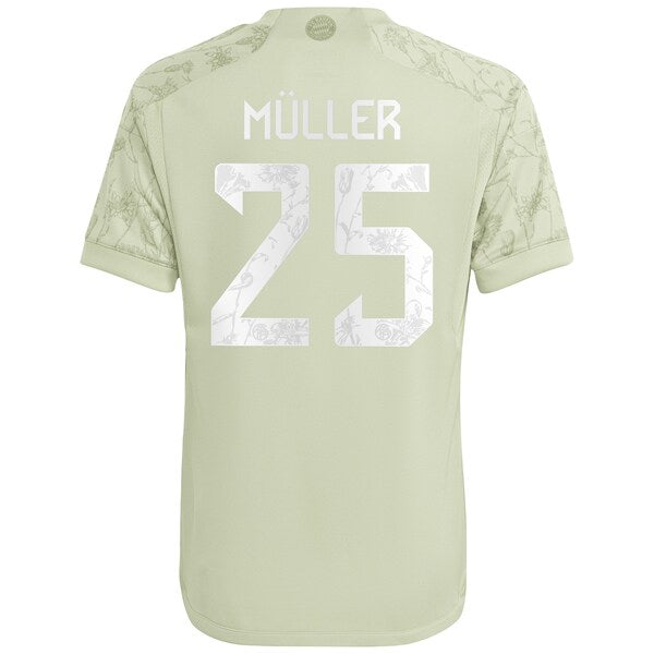 Thomas Müller Bayern Munich adidas Youth 2023/24 Oktoberfest Replica Player Jersey - Green
