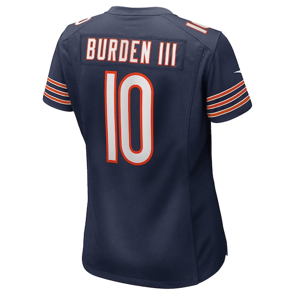 Luther Burden III Chicago Bears Nike Women's Team Game Jersey -  Navy