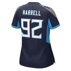 Jaylen Harrell Tennessee Titans Nike Women's  Game Jersey -  Navy