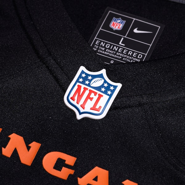 Jaylen Key Cincinnati Bengals Nike Team Game Jersey -  Black