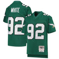 Reggie White Philadelphia Eagles Youth 1990 Legacy Retired Player Jersey - Green