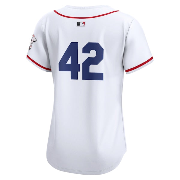 Cincinnati Reds Nike Women's 2024 Jackie Robinson Day Home Limited Jersey – White