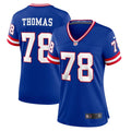 Andrew Thomas New York Giants Nike Women's Classic Player Game Jersey - Royal
