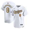 Enrique Hernández Los Angeles Dodgers Nike 2025 Gold World Series Champions Limited Jersey - White