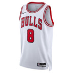 Zach LaVine Chicago Bulls Nike Unisex Swingman Jersey - Association Edition - White/Red