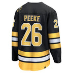 Andrew Peeke Boston Bruins  Home Breakaway Player Jersey - Black