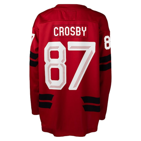 Sidney Crosby Hockey Canada Youth 2026 Replica Jersey - Red