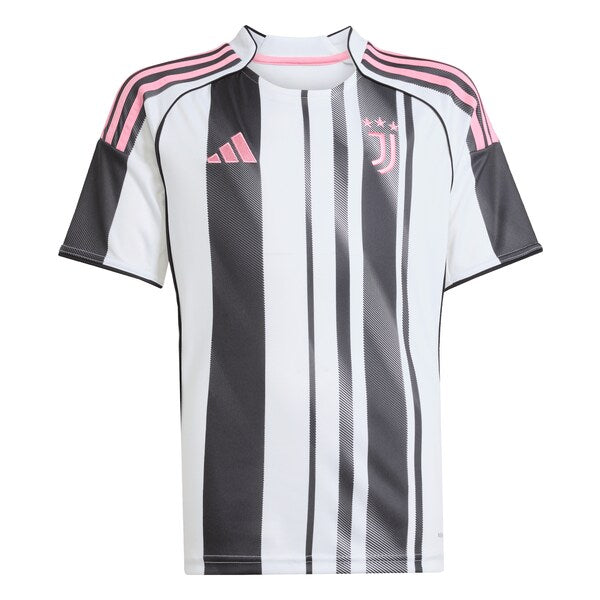 Juventus adidas Youth 2025/26 Home Replica Jersey - White/Blue