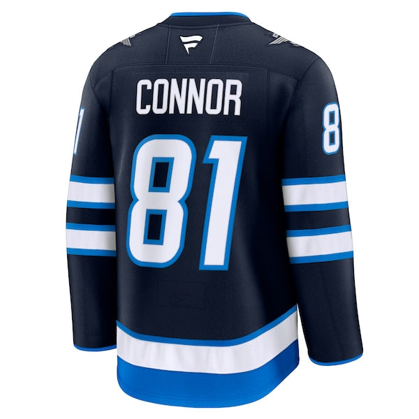 Kyle Connor Winnipeg Jets  Home Premium Jersey - Navy