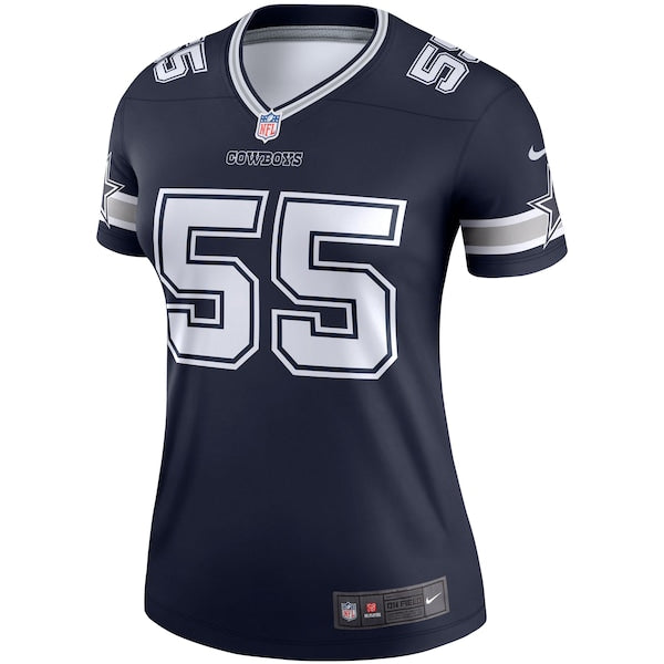 Leighton Vander Esch Dallas Cowboys Nike Women's Legend Player Jersey - Navy/White