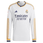 Aurélien Tchouaméni Los Merengues adidas 2023/24 Home Authentic Long Sleeve Player Jersey - White