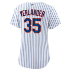 Justin Verlander New York Mets Nike Women's Home Replica Player Jersey - White/Royal