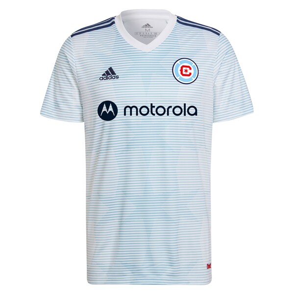 Chicago Fire adidas 2022 Primary Replica Blank Jersey - White