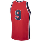 Men's USA Basketball Michael Jordan Red 1984 Authentic Jersey