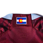 Omir Fernandez Colorado Rapids adidas 2024 One Flag Kit Authentic Player Jersey - Burgundy
