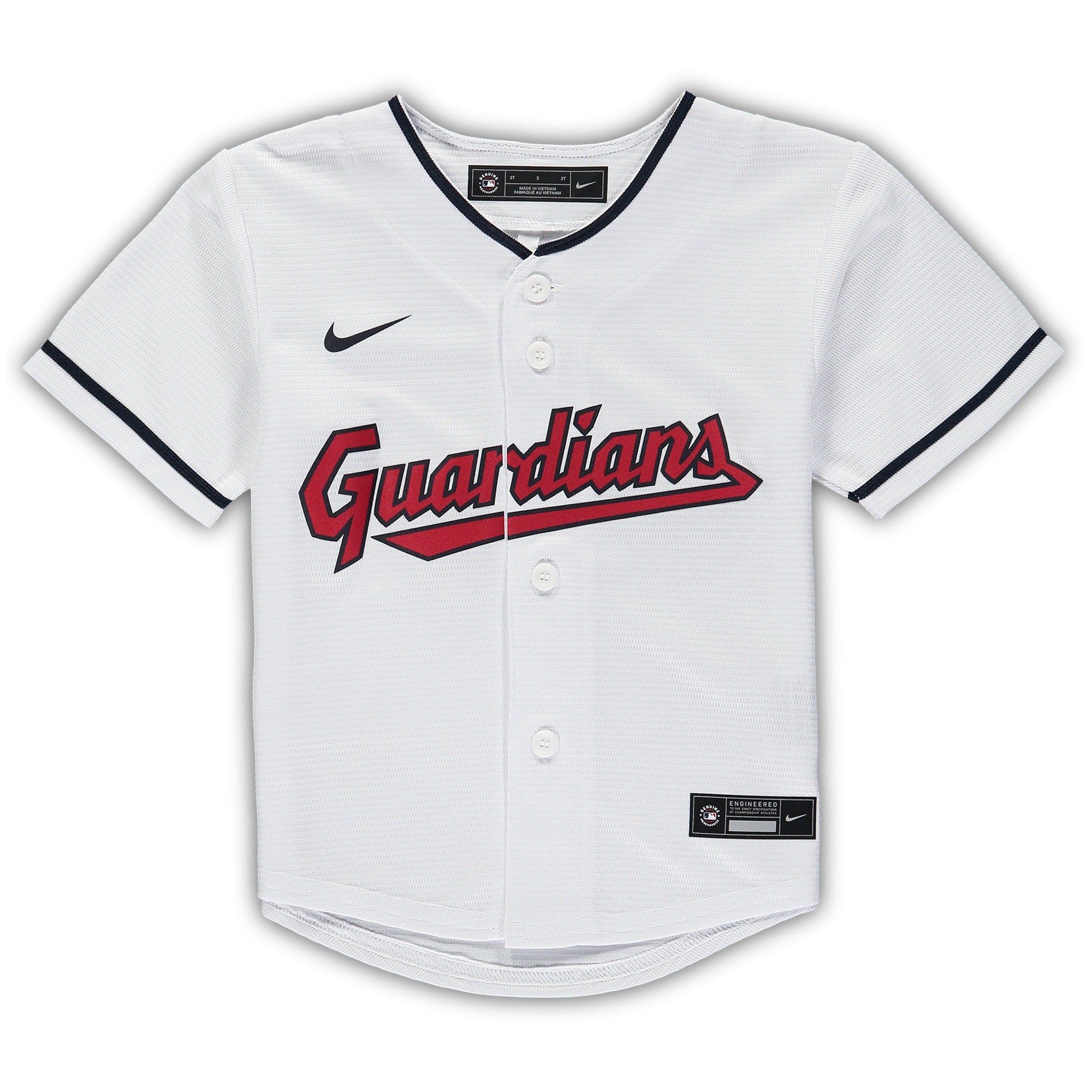 Cleveland Guardians Nike Toddler Replica Team Jersey - White