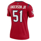 Will Anderson Jr. Houston Texans Nike Women's  Legend Jersey - Red/Navy