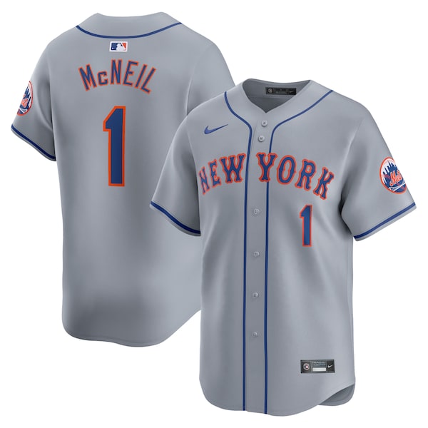 Jeff McNeil New York Mets Nike Away Limited Player Jersey - Gray