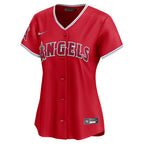 Los Angeles Angels Nike Women's  Alternate Limited Jersey – Red