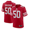 Jalen Graham San Francisco 49ers Nike Team Game Jersey - Scarlet