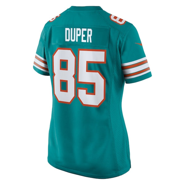 Mark Duper Miami Dolphins Nike Women's Retired Player Jersey - Aqua/White