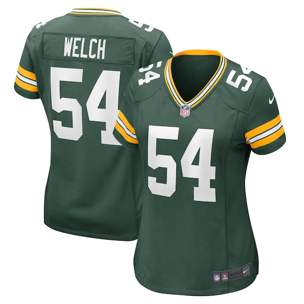 Kristian Welch Green Bay Packers Nike Women's Team Game Jersey -  Green