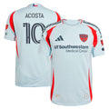 Luciano Acosta FC Dallas adidas 2025 The Inferno Kit Authentic Player Jersey - Light Blue