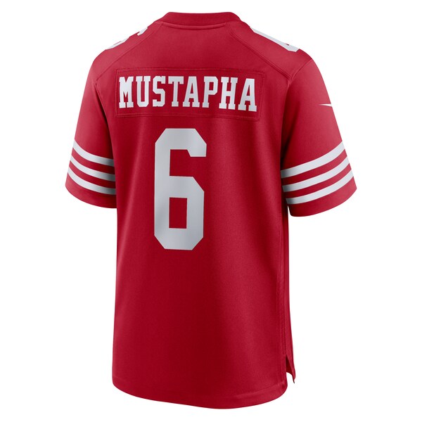 Malik Mustapha San Francisco 49ers Nike  Game Jersey -  Scarlet
