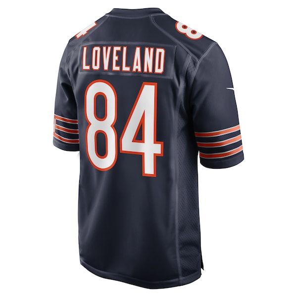 Colston Loveland Chicago Bears Nike 2025 NFL Draft First Round Pick Game Jersey - Navy