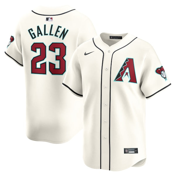 Zac Gallen Arizona Diamondbacks Nike Home Limited Player Jersey - White