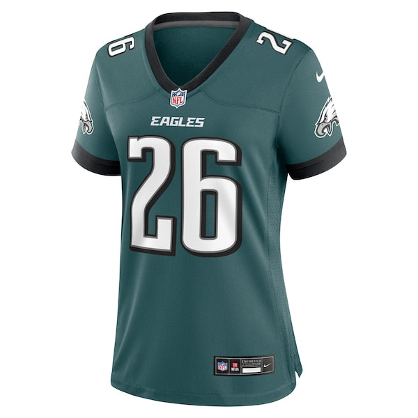 Saquon Barkley Philadelphia Eagles Nike Women's Game Player Jersey - Midnight Green