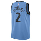 Kawhi Leonard LA Clippers Nike Unisex 2024/25 Swingman Player Jersey - City Edition - Light Blue