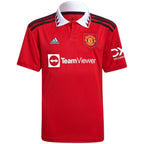 Anthony Martial Manchester United adidas Youth 2022/23 Home Replica Player Jersey - Red