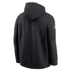 Las Vegas Raiders Nike 2024 NFL Crucial Catch Club Pullover Hoodie - Black