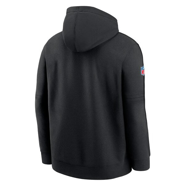 Houston Texans Nike 2024 NFL Crucial Catch Club Pullover Hoodie - Black