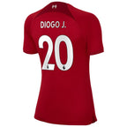 Diogo Jota Liverpool Nike Women's 2022/23 Home Breathe Stadium Replica Player Jersey - Red