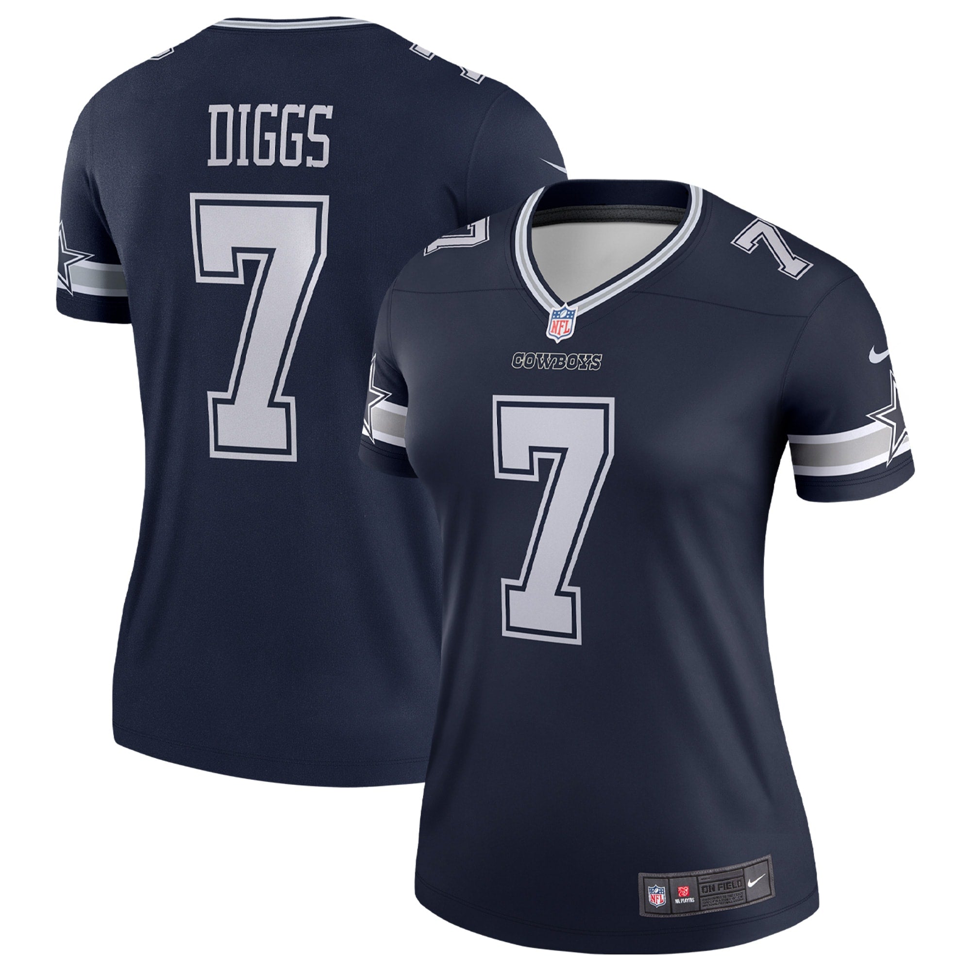 Trevon Diggs Dallas Cowboys Nike Women's Alternate Legend Jersey - White/Navy