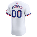 Texas Rangers Nike Home Elite Pick-A-Player Retired Roster Jersey - White