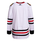 Chicago Blackhawks adidas Men's Away Primegreen Authentic Jersey - White