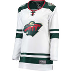 Minnesota Wild  Women's Away Breakaway Jersey - White/Green