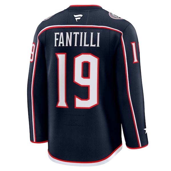 Adam Fantilli Columbus Blue Jackets  Home Premium Jersey - Navy