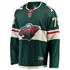 Nico Sturm Minnesota Wild  Home Breakaway Jersey - Green
