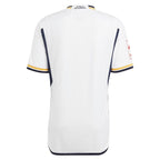 Los Merengues adidas 2023/24 Home Authentic Jersey - White