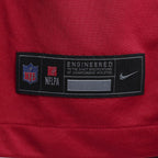 Mac Jones San Francisco 49ers Nike Team Game Jersey -  Scarlet